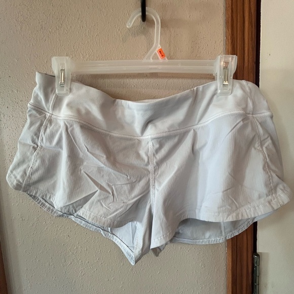 lululemon athletica Pants - 🤍lululemon White Athletic Shorts